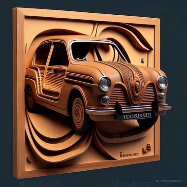 3D model Renault Celtaquatre (STL)